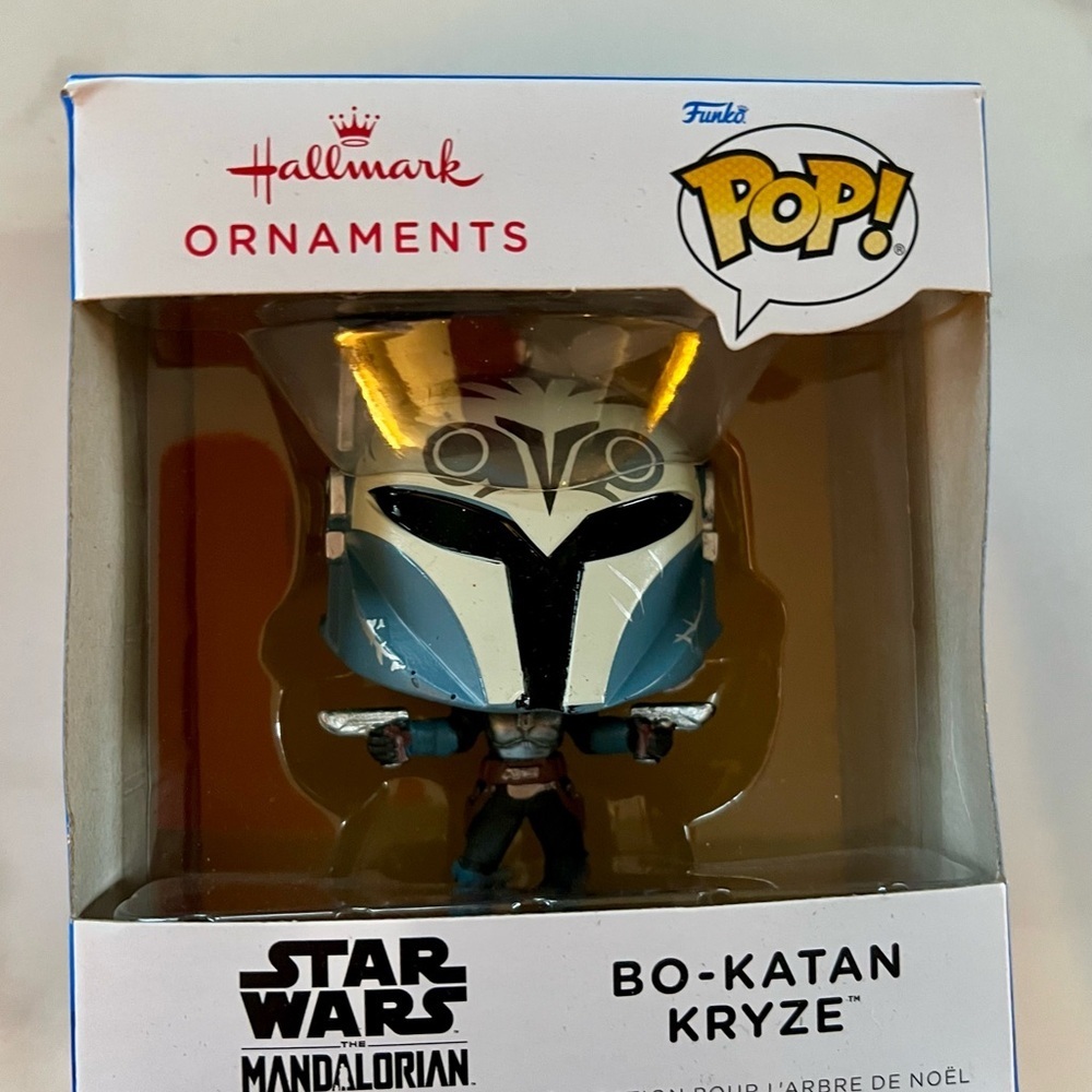 Hallmark Funko Pop Star Wars Bo Katan Kryze Christmas Ornament New In Box NIB - Picture 3 of 3
